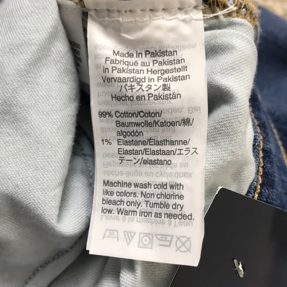 NEW NWT J.CREW Slim Boyfriend Jeans Raw Frayed released Hem Plus Size 36 - Picture 8 of 8